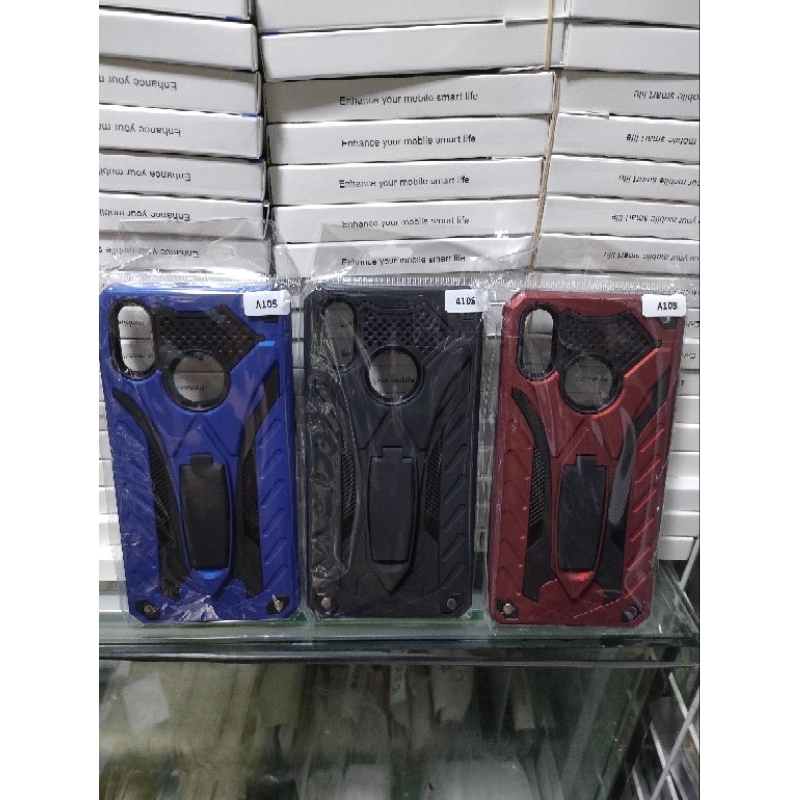 Case Samsung A10S Standing Hardcase Transformer Robot Iron