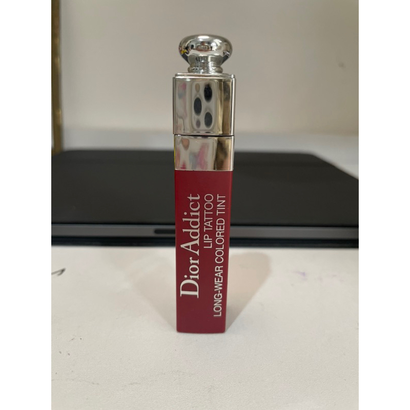 preloved DIOR addict lip tattoo