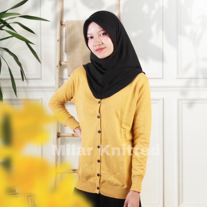 Cardigan Wanita / Outer cardy bahan Catton bikin Adem