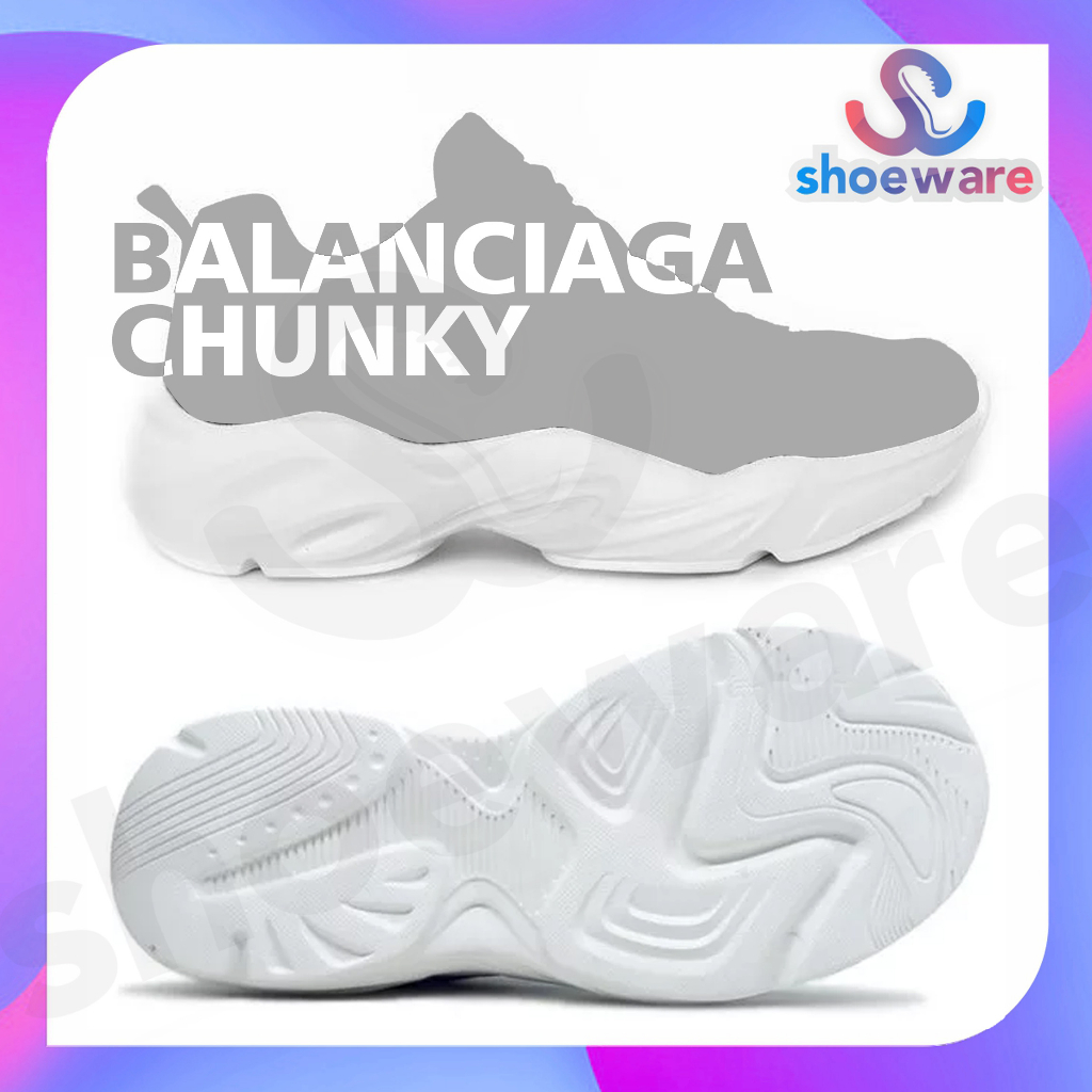 outsole sepatu outsol phylon chungky model balanciaga sol