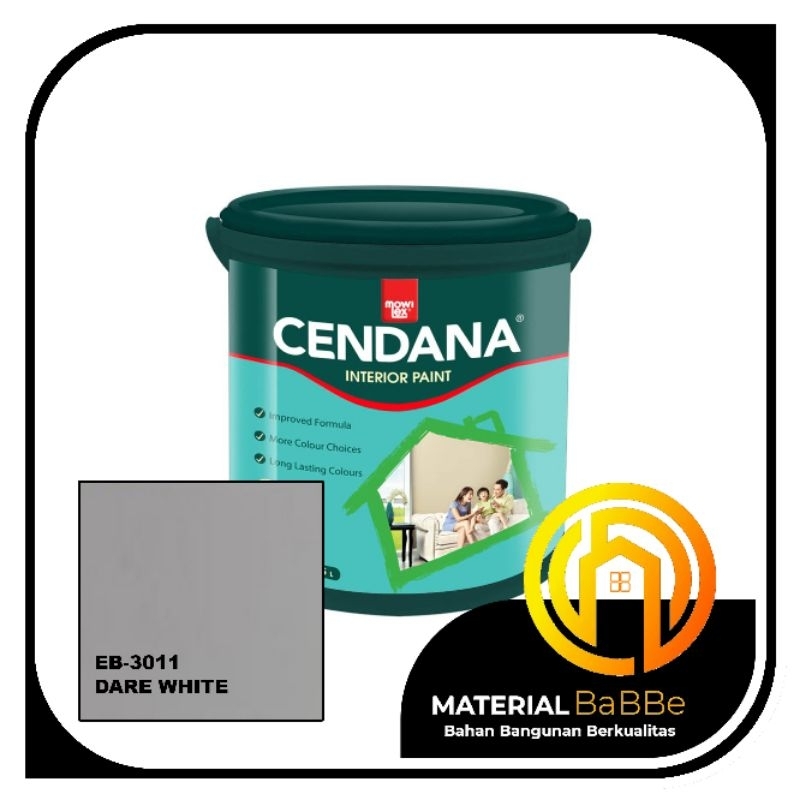 Mowilex Cendana EB-3011 Dare White 5 Kg | Cat Dinding Dalam