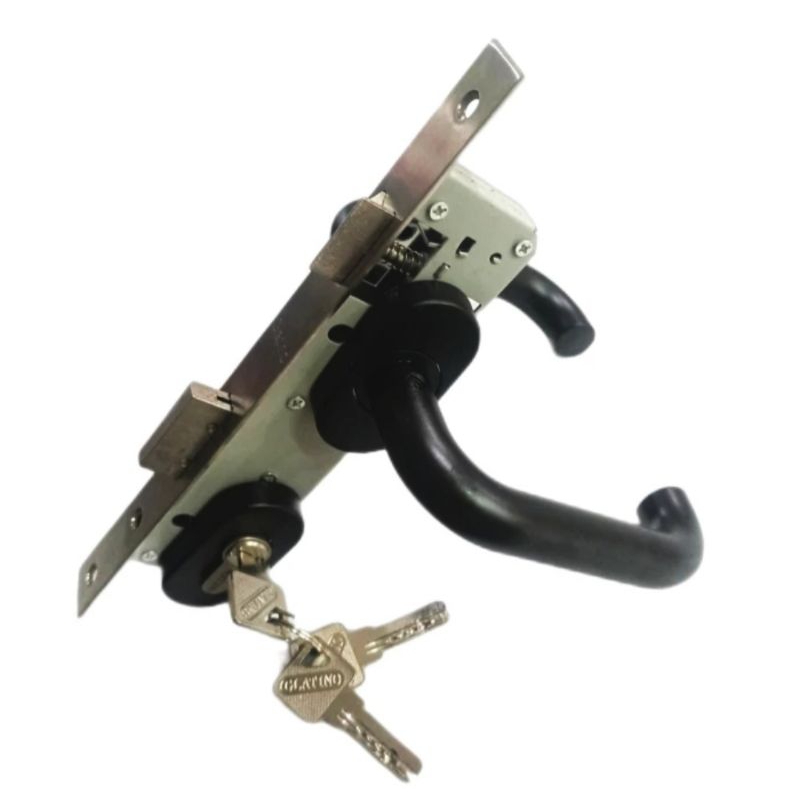 Gagang Kunci Pintu LHTR 02-84030 + Body Lockcase 3085 IL Komplit Set