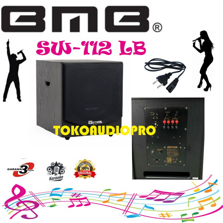 BMB SW112LB 12 inch Subwoofer Aktif Original bmb sw-112 Lb sw-112lb