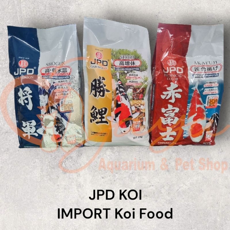 JPD SHORI | JPD SHOGUN | JPD AKAFUJI PAKAN KOI IMPORT JEPANG