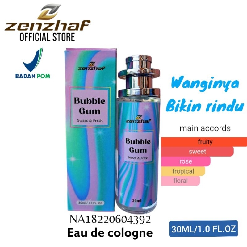 PARFUM BPOM ZENZHAF BUBBLEGUM 30ML