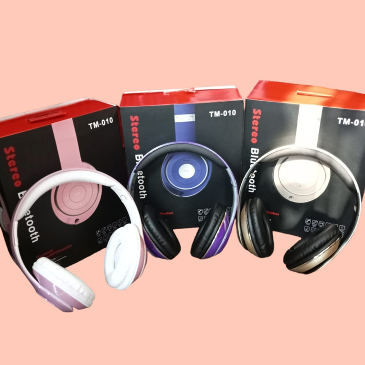 HEADPHONE BLUETOOTH HEADSEAT WIRELLES TM 010