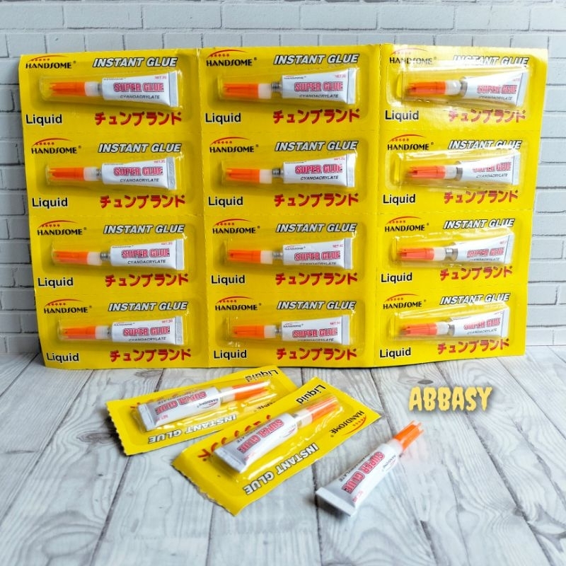 

LEM POWER GLUE HANDSOME ( isi 12 pcs )