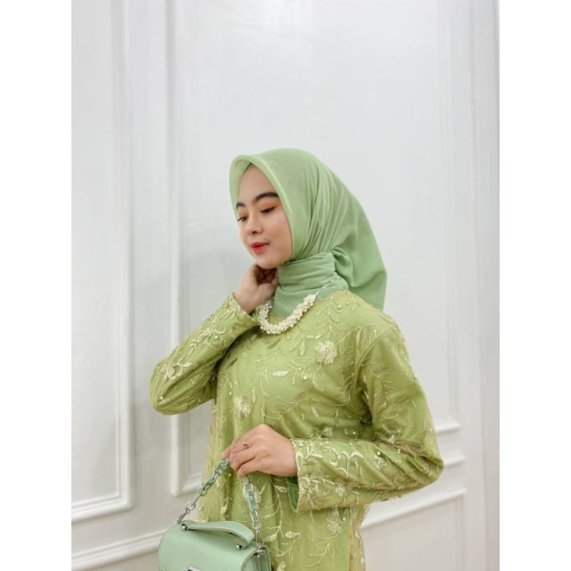 PB Prilly Busana - TUNIK ASYANTI VOL.1 TILE BORDIR - ATASAN PESTA GLITER - KEBAYA TUNIK ROK BATIK