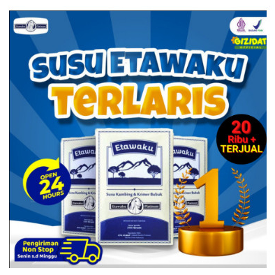 

ETAWAKU PLATINUM - Susu Kambing Etawa Anak & Dewasa Pengganti Susu isi 10 pcs