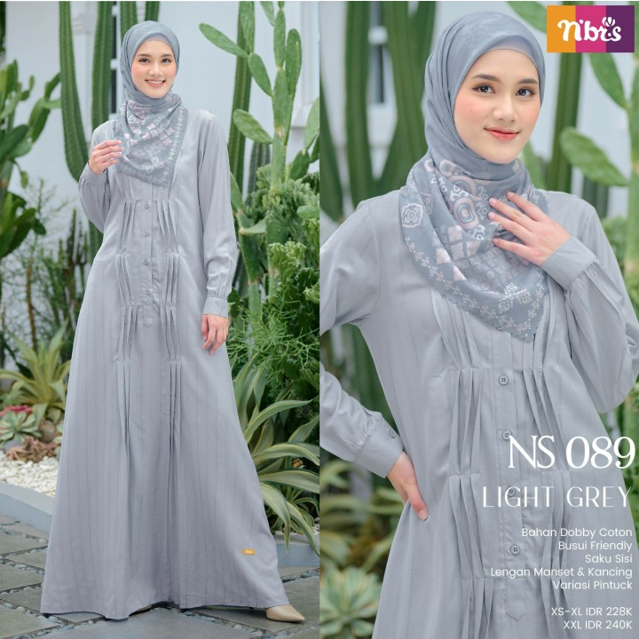 Gamis Nibras Original NS 089 / Fashion Muslim