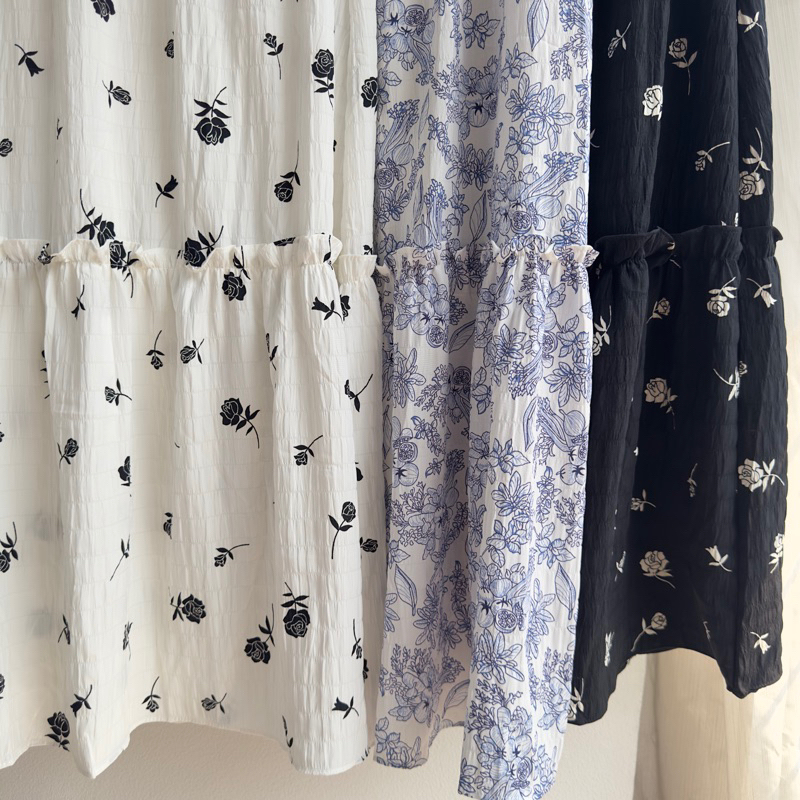 Orimoza Rok Korean | Skirt Serut Cott Crinkle