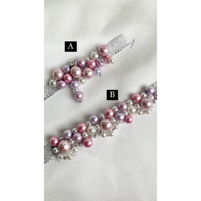 Payet mutiara/ Renda mutiara - Minori dangle