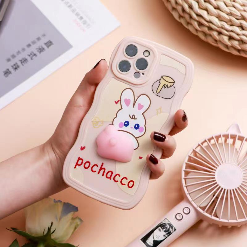 SILICON CASE HP SOFTCASE HANDPHONE WAVE SQUISHY CUTE OPPO/REALME