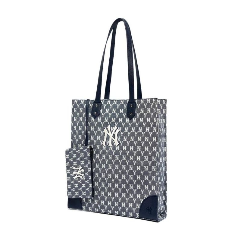 M*LB Monogram Jacquard Tote Bag New York Yankees UNISEX untuk pria wanita