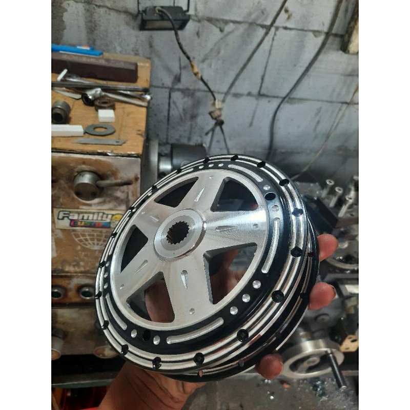 Tromol belakang mio slim coak bubut kinclong belakang