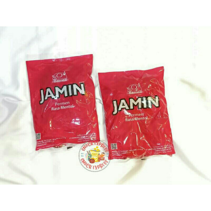 Permen Jamin (Hacks) / Permen Batuk Rasa Mentol isi 50 pcs