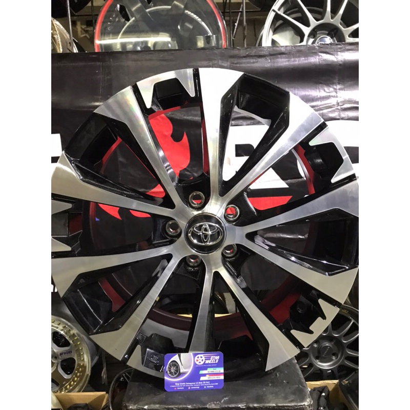 velg jf new veloz r17 x 6,5 pcd 5 x 100