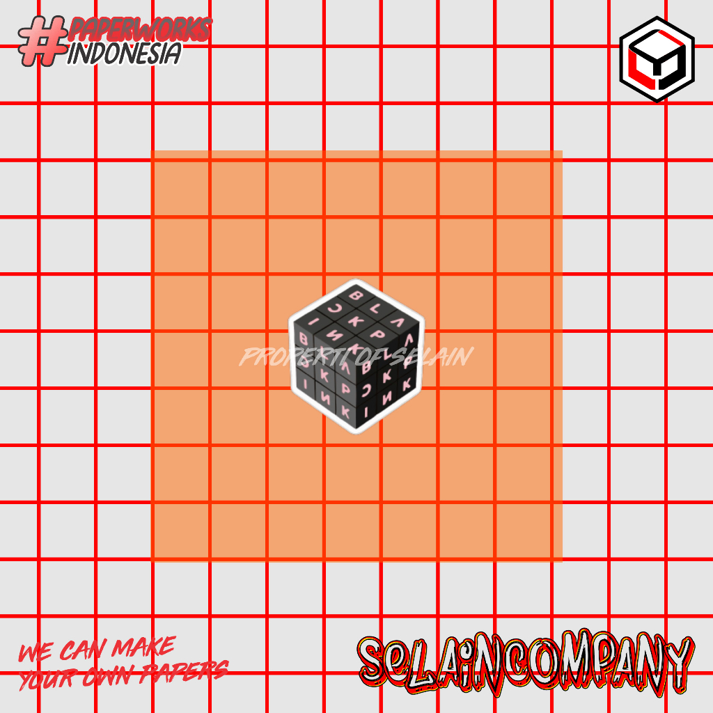 

STICKER SELAIN.CO motif musik band BL4CKP1NK