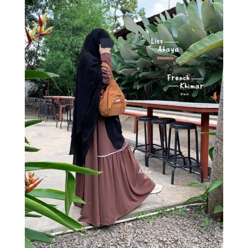 Liss Abaya Azda Gamis Liss