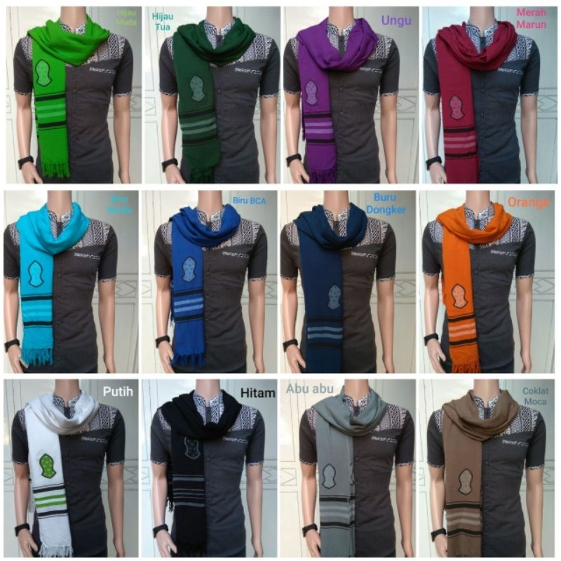 Sorban trompah reda solo.sorban trompah panjang dan lebar 120X220.Sorban trompah bahan rayon halus t