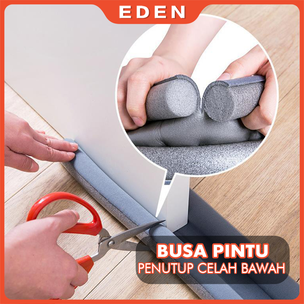 Busa Foam Penutup Celah Lubang Bawah Pintu Penghalang Debu Binatang Kecil Serangga Anti Kecoa