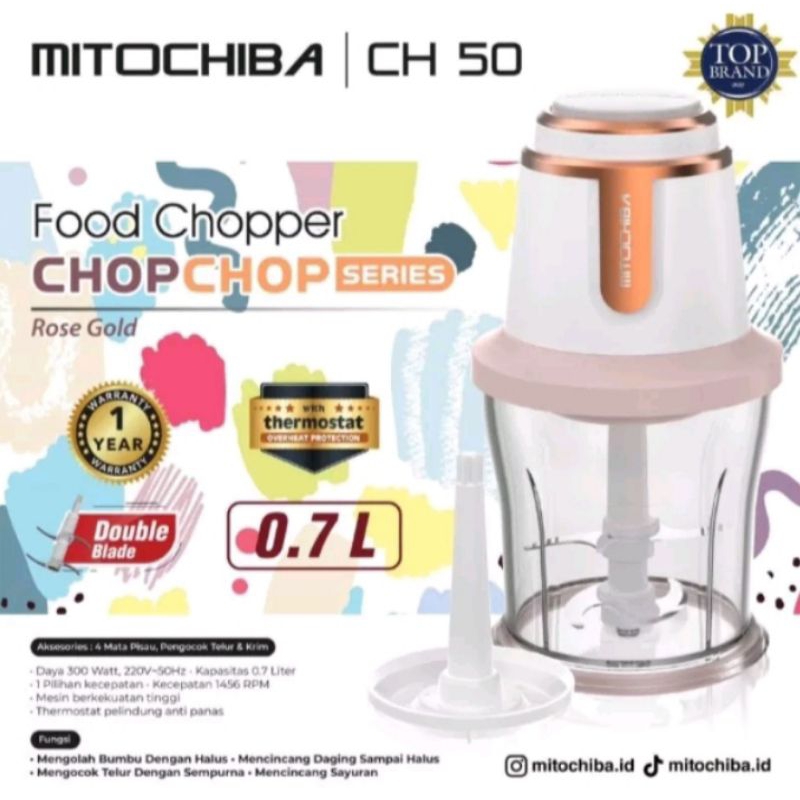 MITOCHIBA CH 50 / CH 100 CHOPPER GARANSI RESMI  Free Buble Wrap  plus dobel Karton