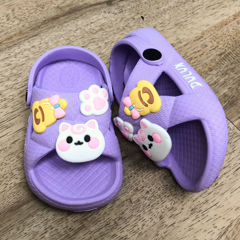 Sandal Slop Fuji Anak Perempuan Lucu Gambar Kucing - 539E 20/25