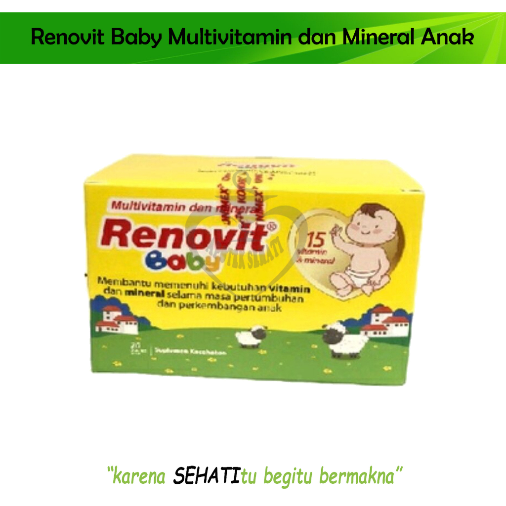 Renovit Baby Sachet Suplemen Multivitamin Daya Tahan Tubuh