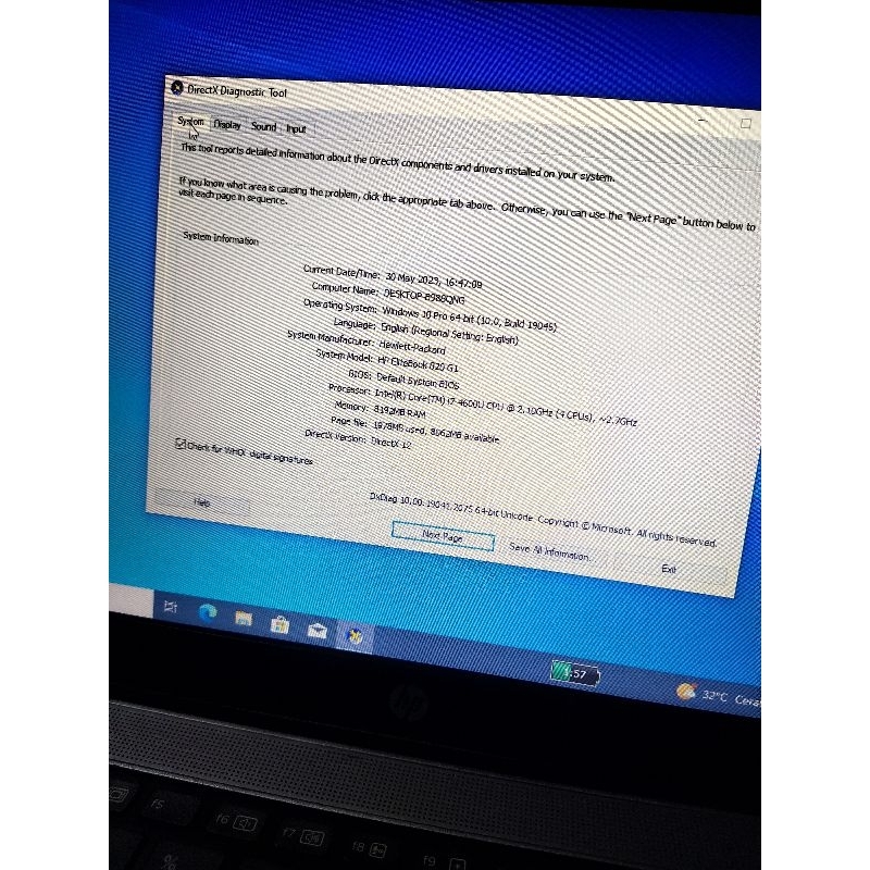 Hp Elitebook 820 G1 core i7-Gen4 Ram 8GB Ssd 128GB super murah bergaransi