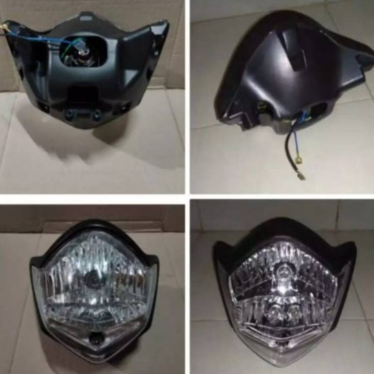 Reflektor lampu depan vixion old head lamp vixion lama standar Oval vixion new