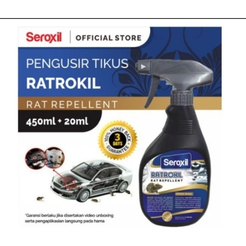 Seroxil Pengusir Tikus Mesin Mobil Spray 450ml