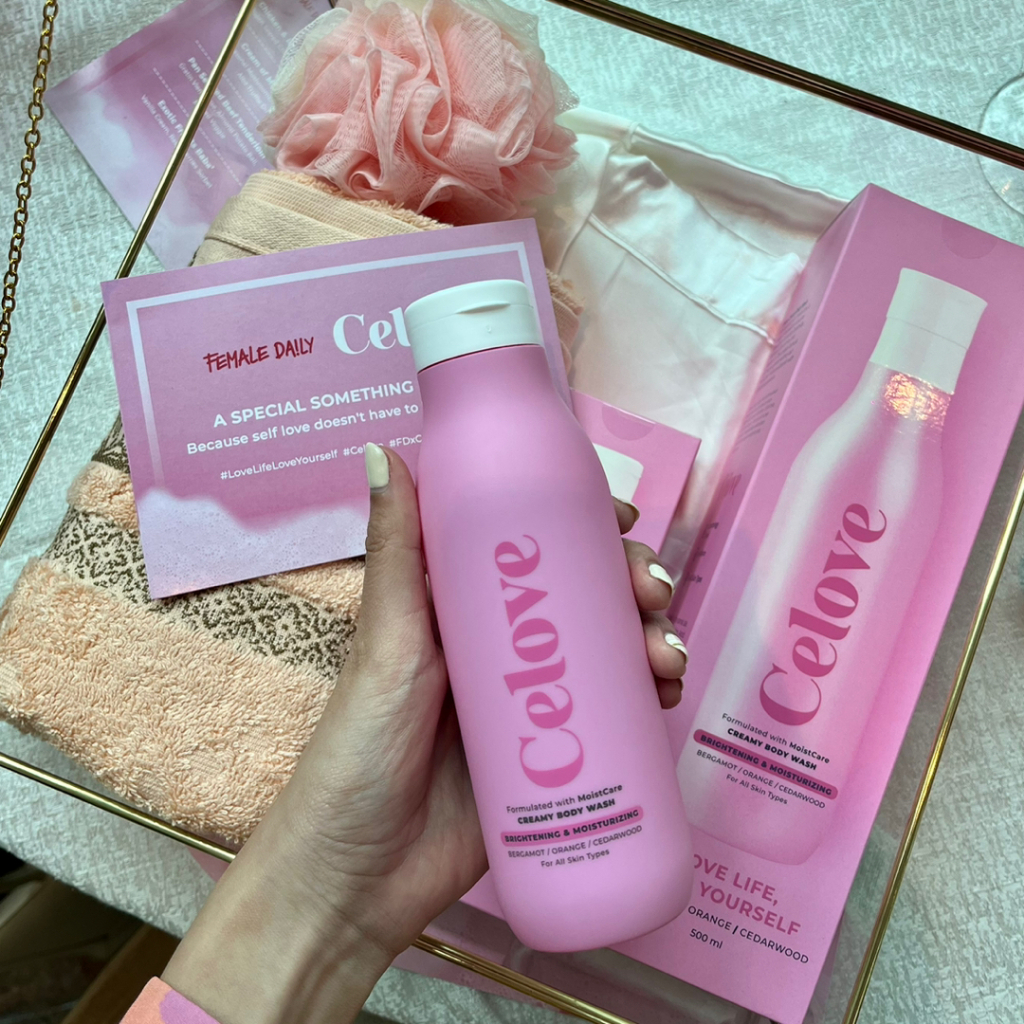 Celove creamy body wash