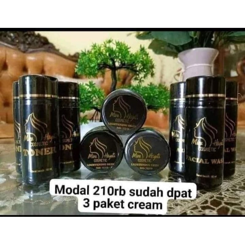 Skincare MH Paket Reseller 3paket(MIRA HAYATI) Original 100%