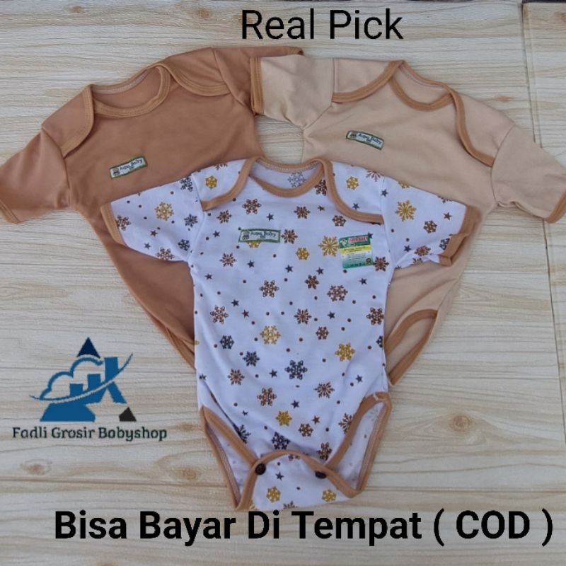 3 Pcs Baju Bayi Segitiga Baju Bayi Newborn Terlaris