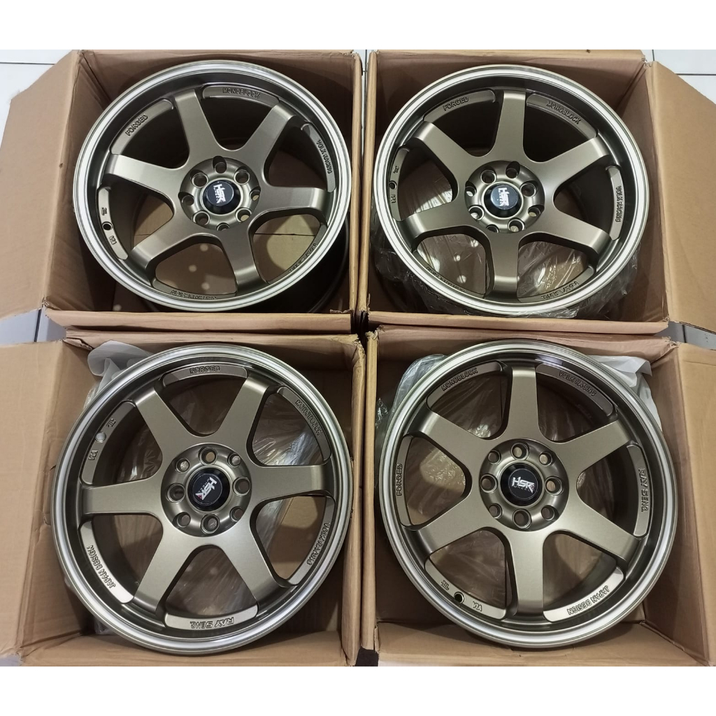 VELG MOBIL SECOND HSR TE 37 RING 16 LEBAR 7/8,5 PCD 8X100/114,3 ET 37/40