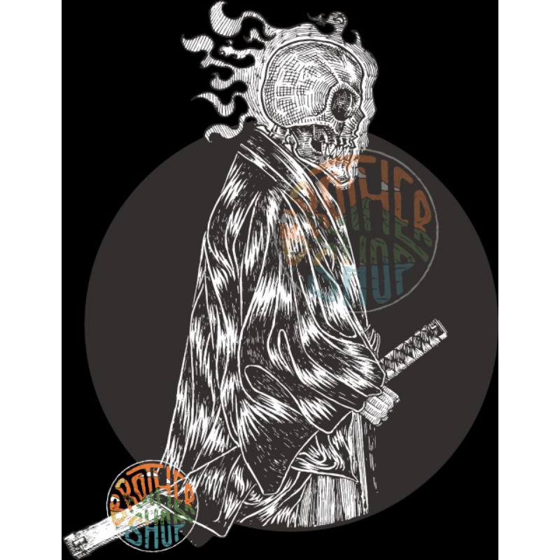 

Cetak water slide decal gambar tengkorak untuk racing motor helm dll