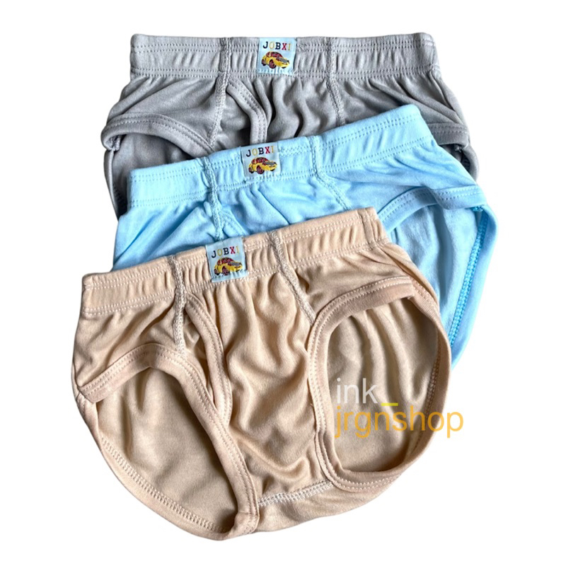 CELANA DALAM MEN'S BRIEFS ANAK (3 PCS) / CELANA DALAM ANAK LAKI LAKI / SEMPAK ANAK