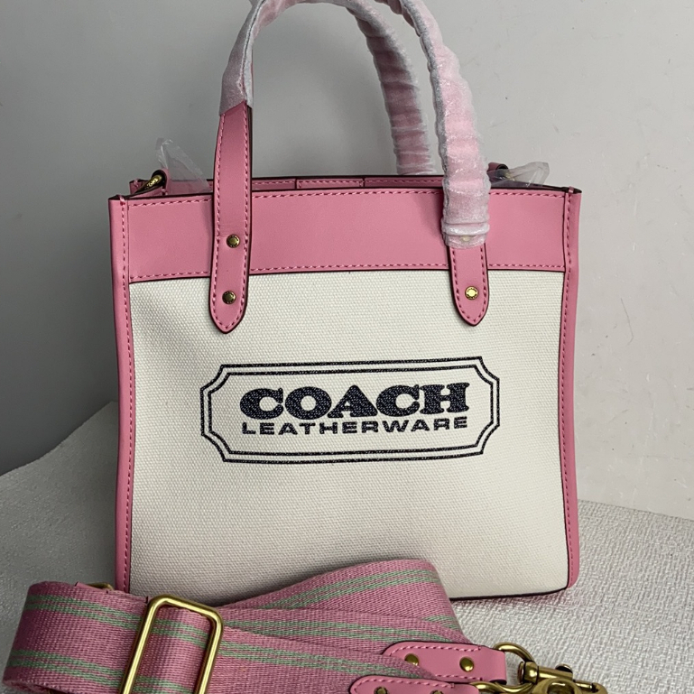 Coach CH740 Original Tote Bag Canvas Bag Shoulder Bag Crossbody Bag ttb 740