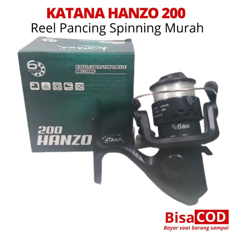 KATANA HANZO 200 Reel pancing spinning MURAH