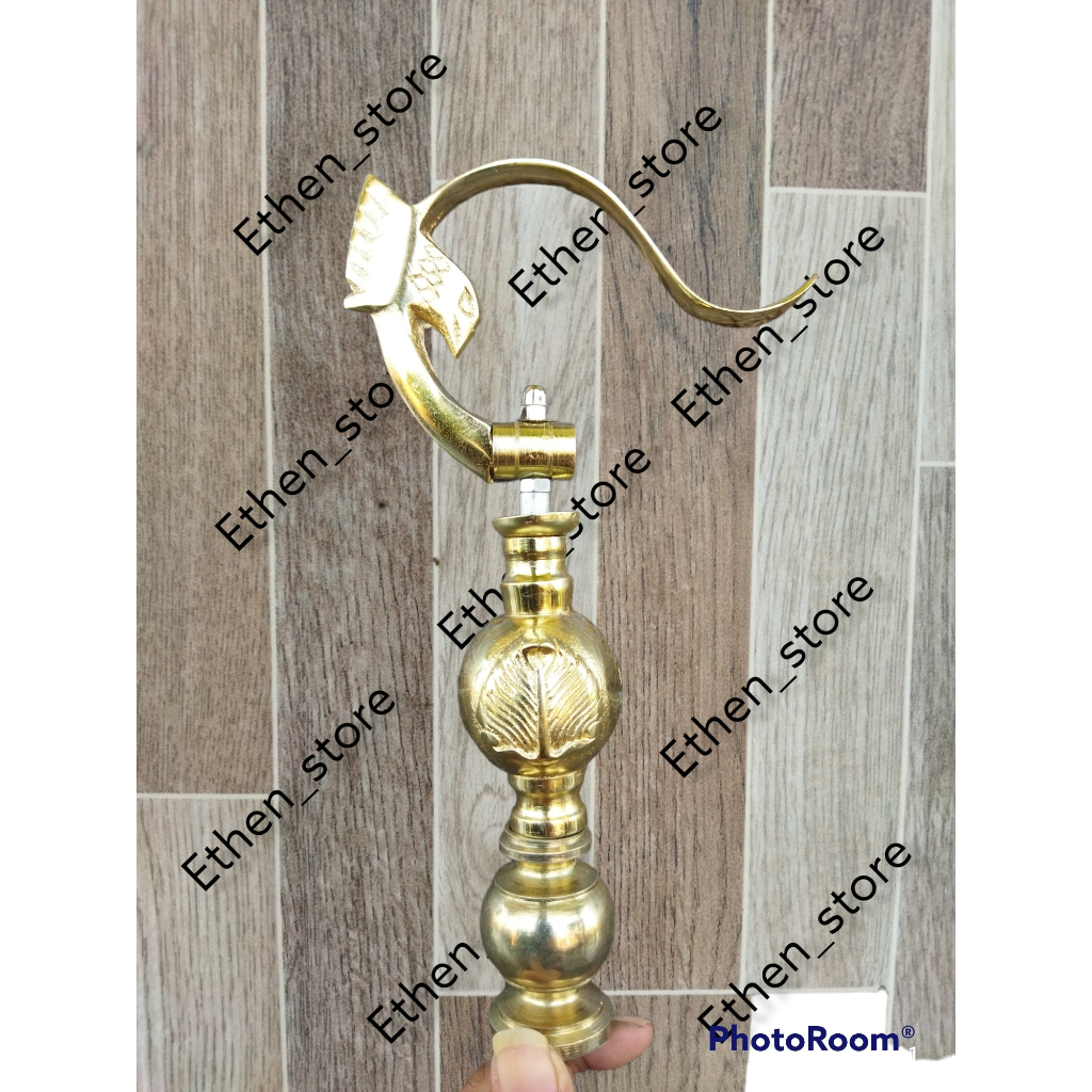 GANTUNGAN LIPAT GARUDA GOLD + PION BRASS + BAWAHAN GOLD SANGKAR KANDANG BURUNG MURAI LOVEBIRD PLECI 
