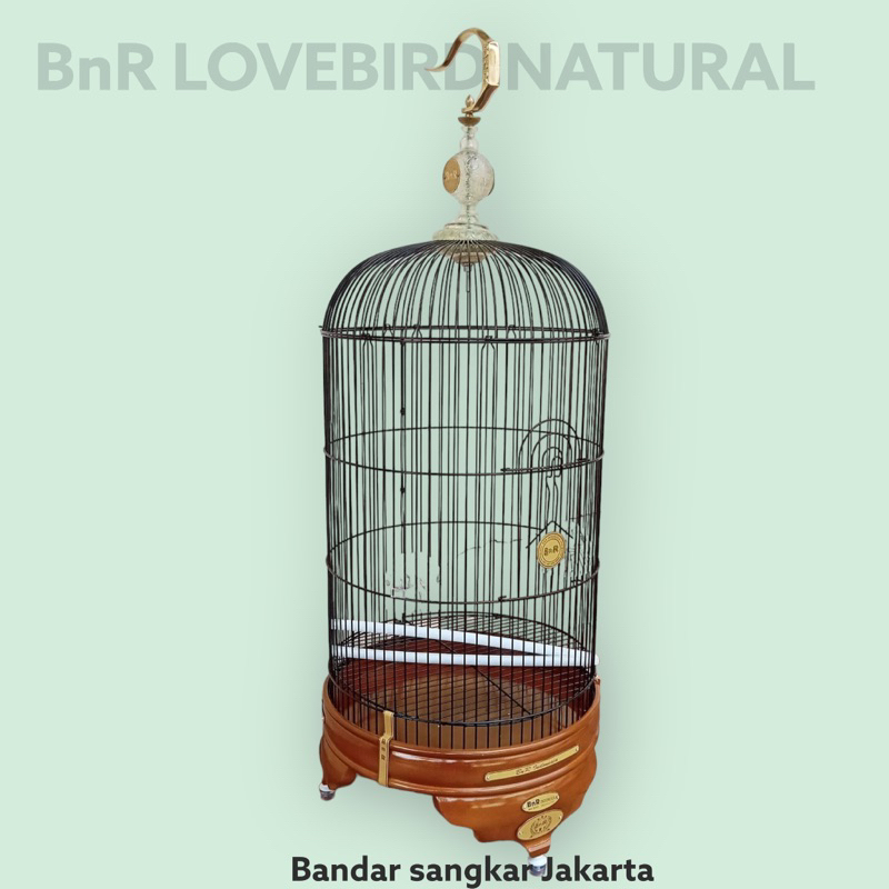 SANGKAR KANDANG LOVEBIRD BNR NATURAL