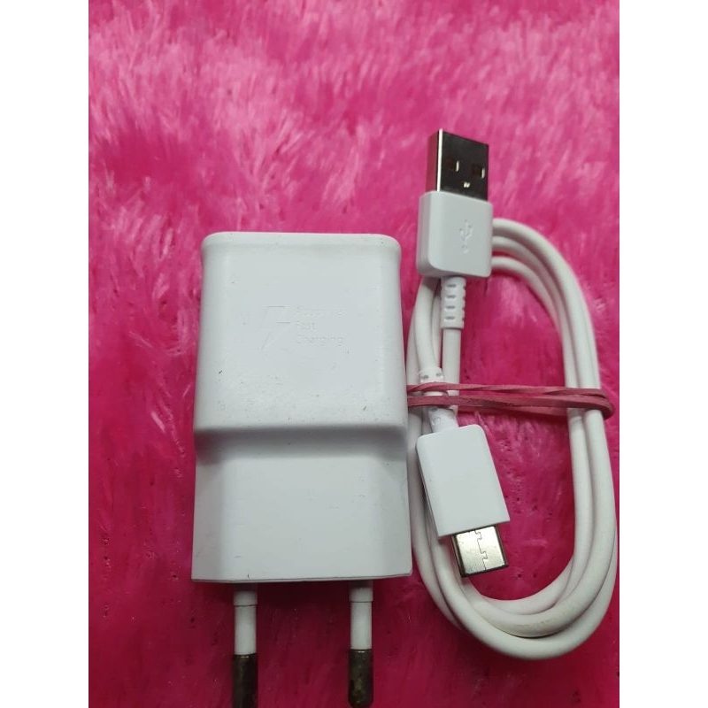 cas original copotan hp Samsung fast charging type C (bekas) A04S A04 A52  dll