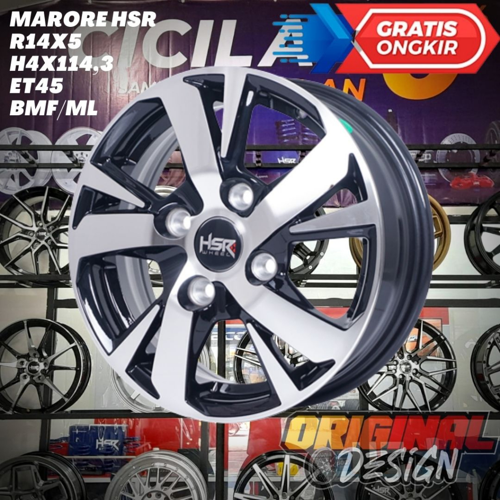 Velg Mobil Racing Ring 14 R14 Avanza , Xenia Murah Free Ongkir