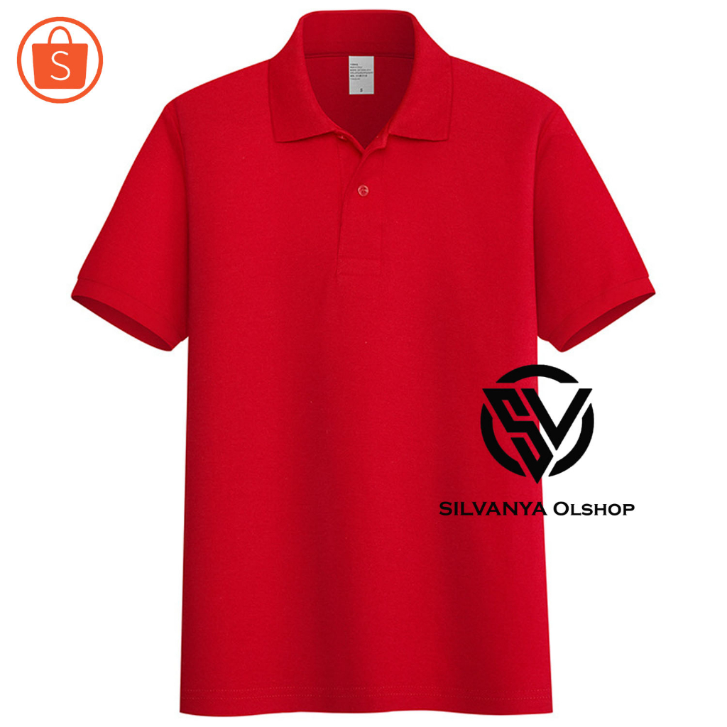 (Bisa COD) Kaos Kerah Polo Dewasa Polos Lengan Pendek / Baju Kaos Ready 22 Varian Warna / Polo Shirt