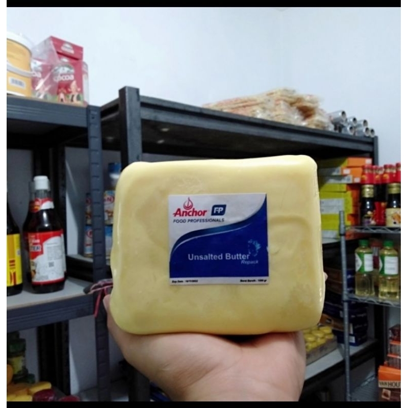 

Unsalted Butter Anchor 1kg Pure Butter /Murni Butter(Vakum)