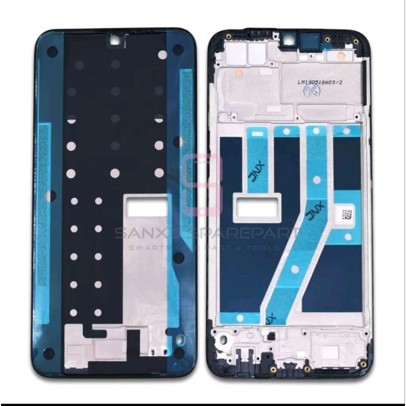 FRAME BAZEL TATAKAN LCD DUDUKAN MESIN OPPO A1K / REALME C2