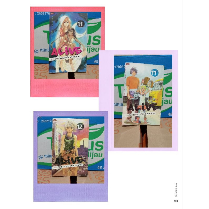 Komik Alive 11,12,13 / komik Alive vol 11,12,13 / komik Alive Adachi toka