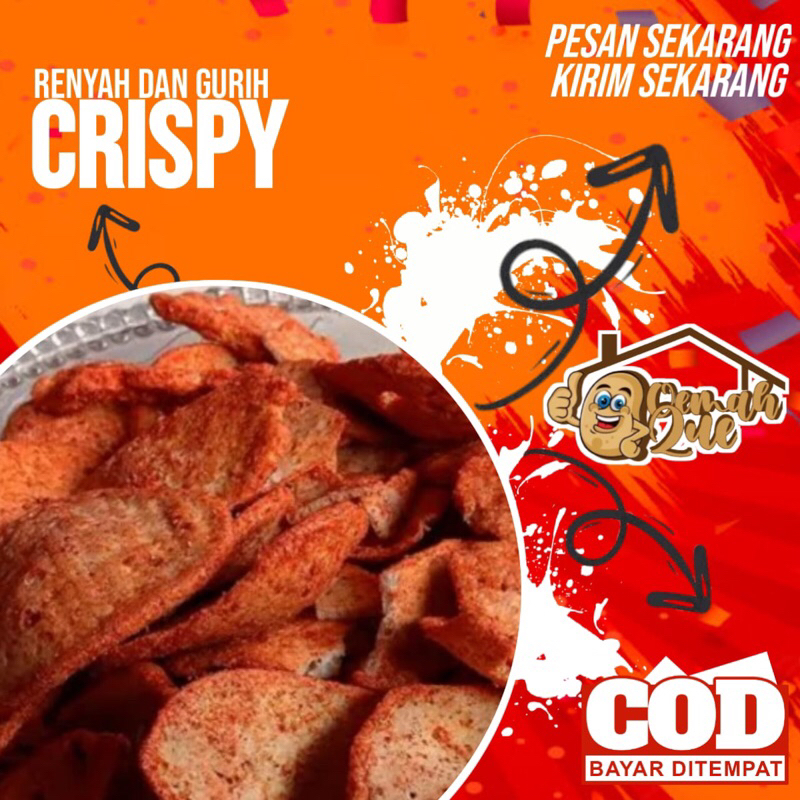 

CAMILAN BASRENG MURAH 100gram PEDAS DAUN JERUK