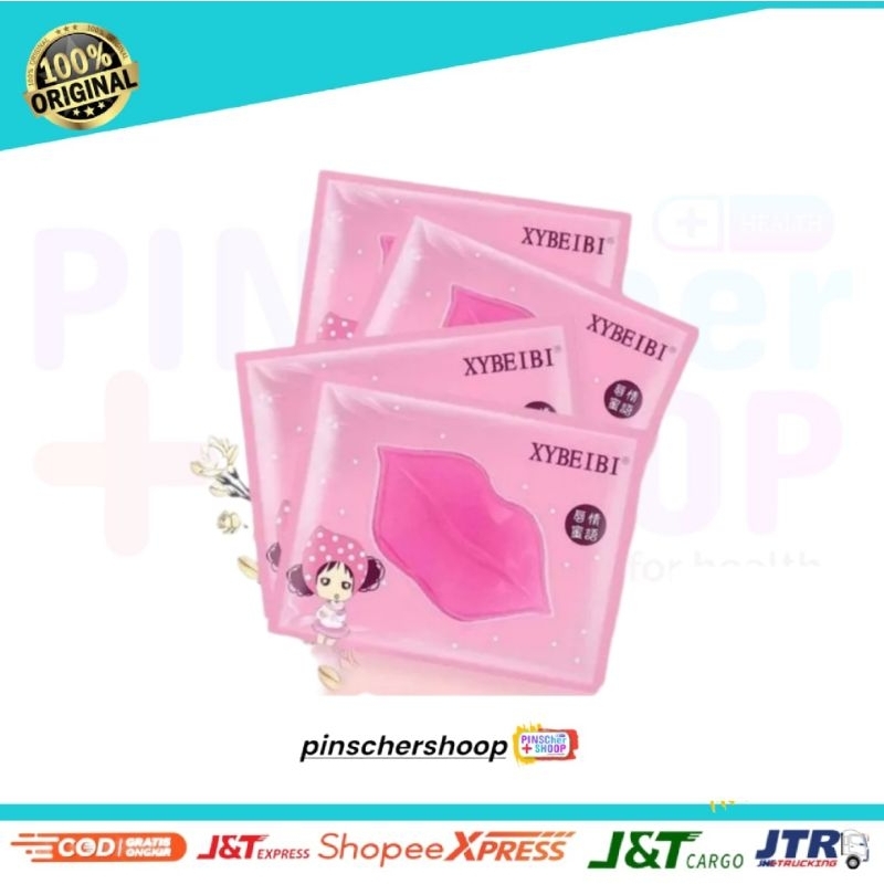 Masker Bibir Colagen Pelembab Bibir Kering Pecah Lips Moisturizing