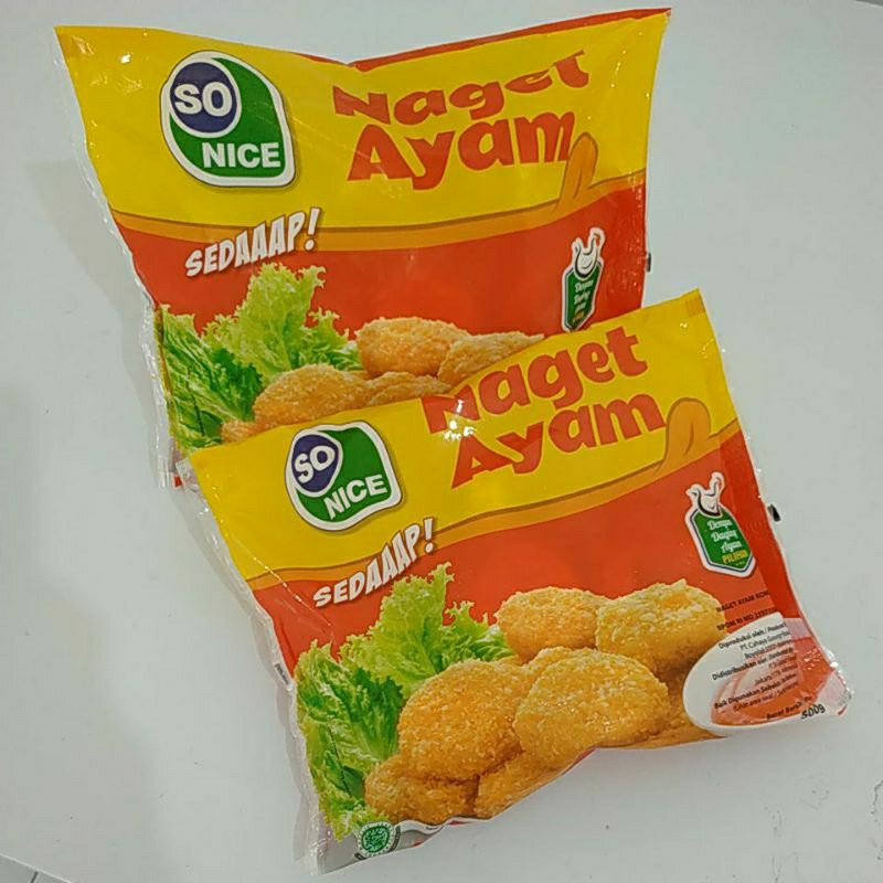 

So nice naget ayam 500gr